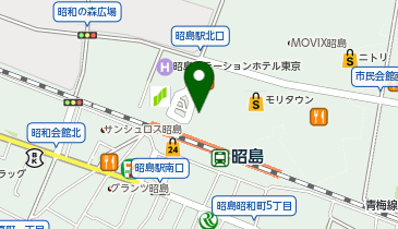 ブレッドガーデン モリタウン昭島店の地図画像