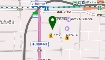 ブレッドガーデン イオンモールKYOTO店の地図画像