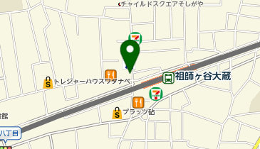 鎌倉パスタ 祖師谷大蔵店の地図画像