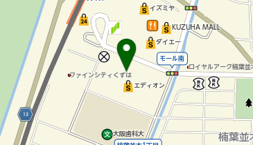 鎌倉パスタ くずはモール店の地図画像