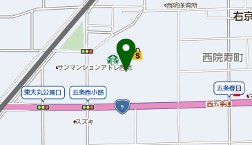 鎌倉パスタ イオンモール京都五条店の地図画像