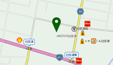 鎌倉パスタ イオンモール日吉津店の地図画像