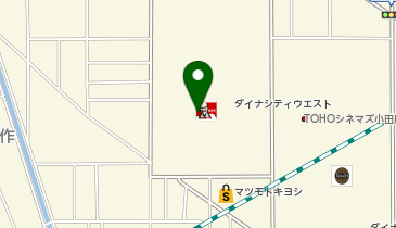 鎌倉パスタ 小田原ダイナシティ店の地図画像