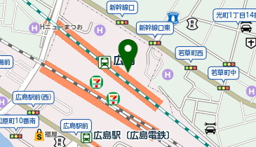 ぎをん椿庵 ekie広島店の地図画像