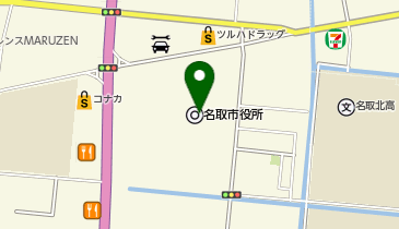 カーセブン 名取岩沼店の地図画像