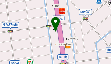 カーセブン 福山店の地図画像