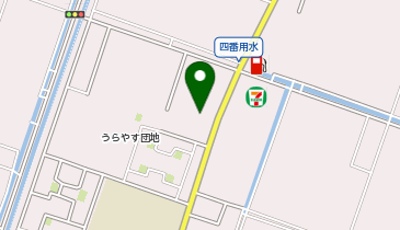 カーセブン 岡山浦安店の地図画像