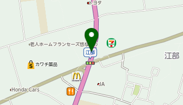 カーセブン 中野店の地図画像