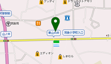 ナビ個別指導学院 筑後校の地図画像