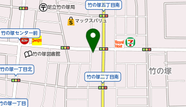 ナビ個別指導学院 竹の塚校の地図画像