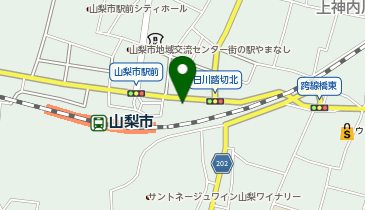 ナビ個別指導学院 山梨校の地図画像