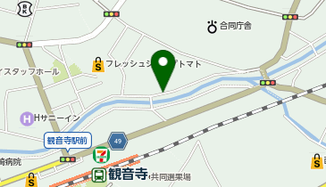 ナビ個別指導学院 観音寺校の地図画像