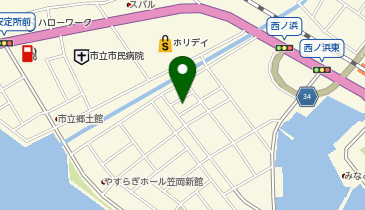 ナビ個別指導学院 笠岡校の地図画像