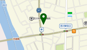 ナビ個別指導学院 吉川校の地図画像