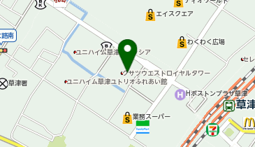 ナビ個別指導学院 高校館 草津駅前校の地図画像