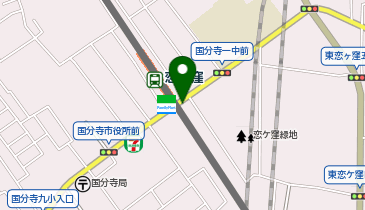 ナビ個別指導学院 恋ケ窪校の地図画像