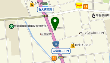 ナビ個別指導学院 中央前橋校の地図画像