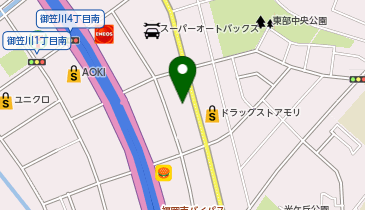 ナビ個別指導学院 御笠川校の地図画像