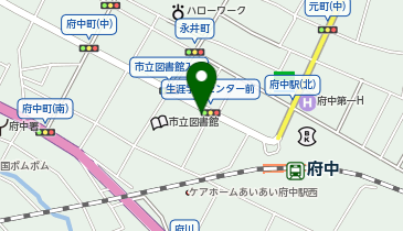 ナビ個別指導学院 府中校の地図画像