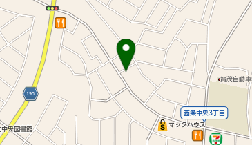 ナビ個別指導学院 西条校の地図画像