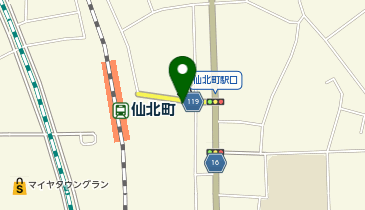 ナビ個別指導学院 仙北校の地図画像