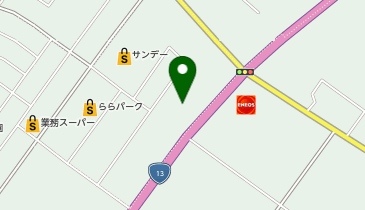 幸楽苑 天童店の地図画像