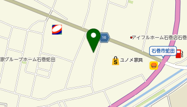 幸楽苑 蛇田店の地図画像