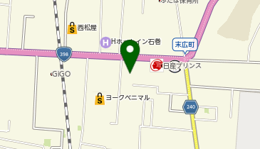 幸楽苑 大街道店の地図画像