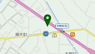 幸楽苑 川越木野目店の地図画像