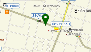 幸楽苑 塩部店の地図画像