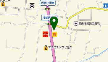 幸楽苑 佐久平店の地図画像