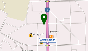 幸楽苑 本宮店の地図画像