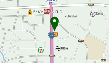 幸楽苑 郡山インター店の地図画像