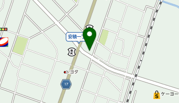 幸楽苑 安積店の地図画像