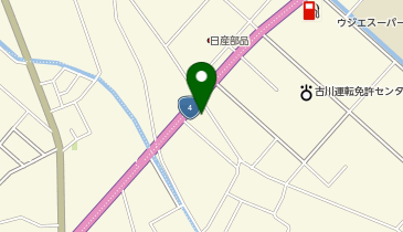 幸楽苑 古川バイパス店の地図画像