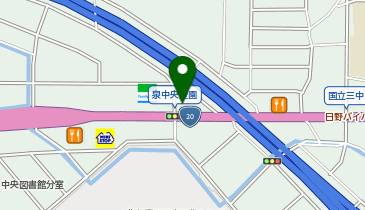幸楽苑 国立府中インター店の地図画像