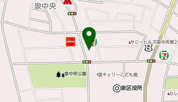 幸楽苑 泉区役所前店の地図画像