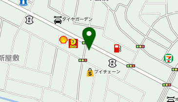 幸楽苑 富田店の地図画像