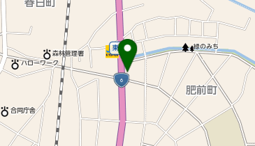 幸楽苑 高萩店の地図画像