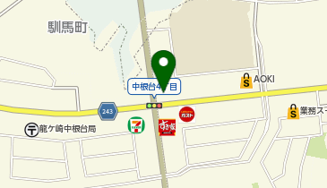 幸楽苑 龍ケ崎店の地図画像