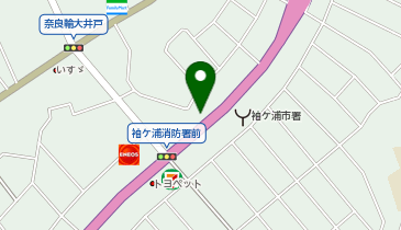 幸楽苑 袖ケ浦店の地図画像