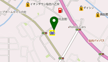 幸楽苑 泉八乙女店の地図画像