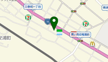 幸楽苑 横須賀三春店の地図画像