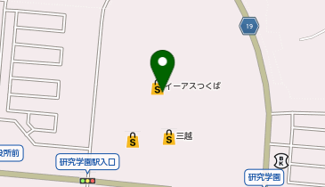 幸楽苑 イーアスつくば店の地図画像