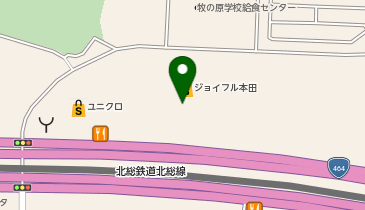 幸楽苑 ジョイフル本田千葉ニュータウン店の地図画像