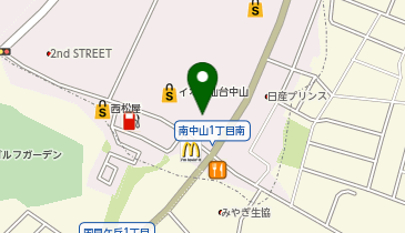 幸楽苑 イオン仙台中山店の地図画像