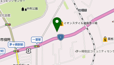 幸楽苑 そよら湘南茅ケ崎店の地図画像