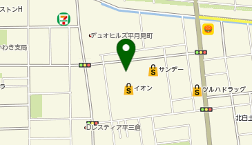 幸楽苑 イオンいわき店の地図画像