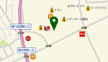 幸楽苑 イオンモール富谷店の地図画像