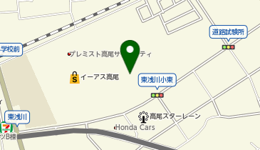 幸楽苑 イーアス高尾店の地図画像